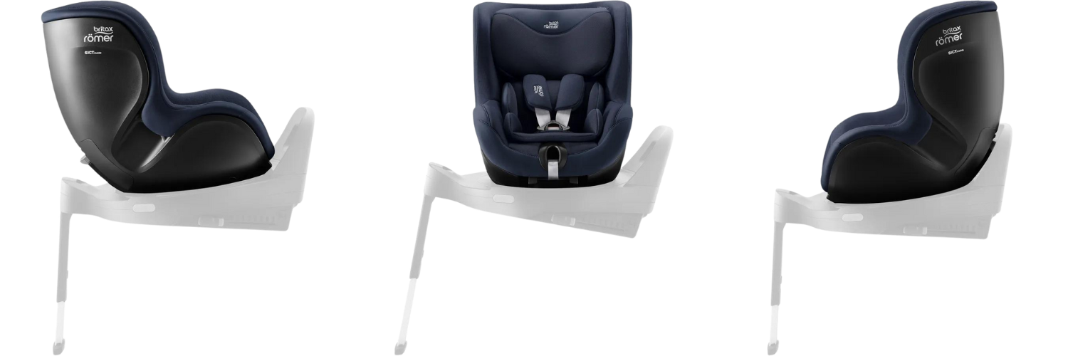 Scaun auto rotativ pentru copii Dualfix 5Z, 61-105 cm, Britax